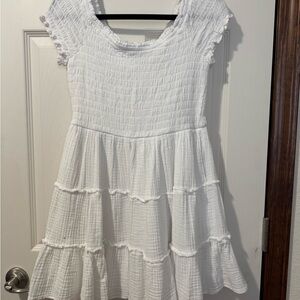 American Eagle Outfitters White Mini Dress